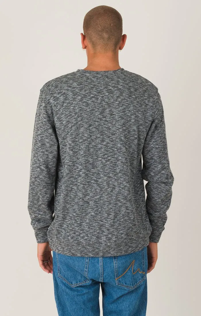 Afends Mens Puffield - Crew Neck Sweat