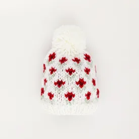 Bitty Blooms Holiday Beanie Hat