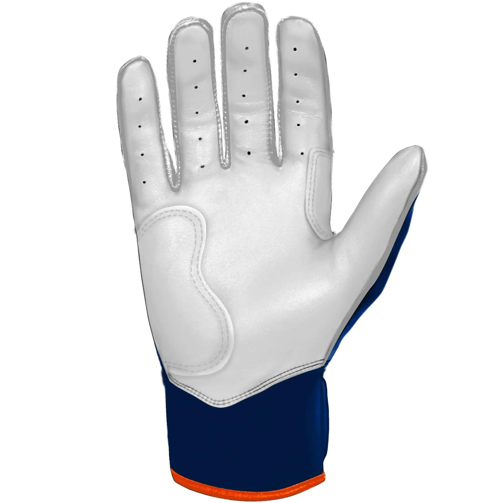 Bruce Bolt PREMIUM PRO NIMMO Short Cuff Batting Gloves: Blue