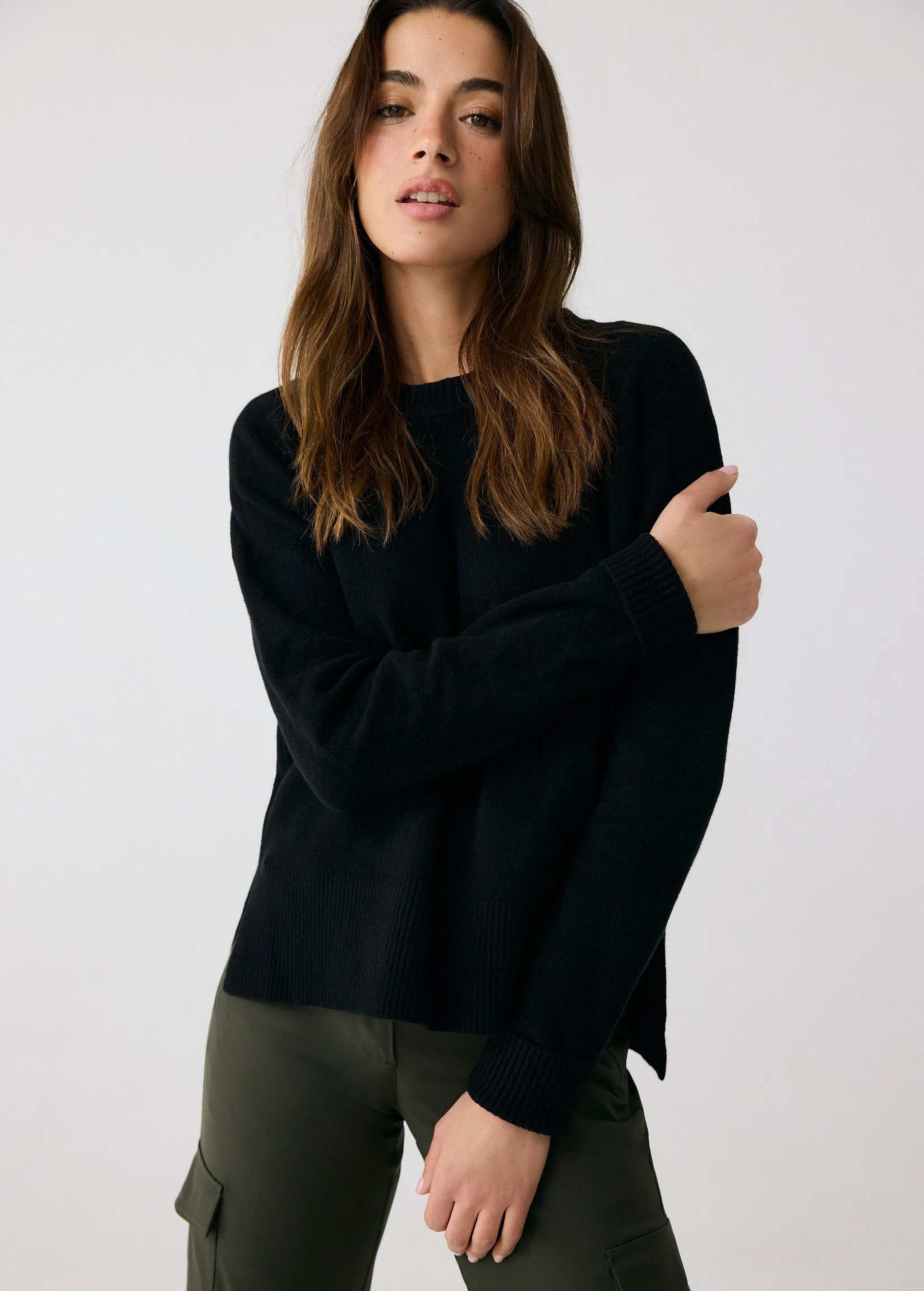 Camille Crew Neck Sweater