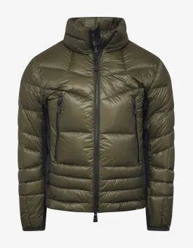 Canmore Khaki Nylon Down Jacket