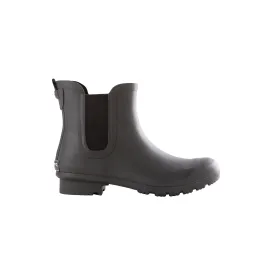 Chelsea Matte Charcoal Women's Rain Boots