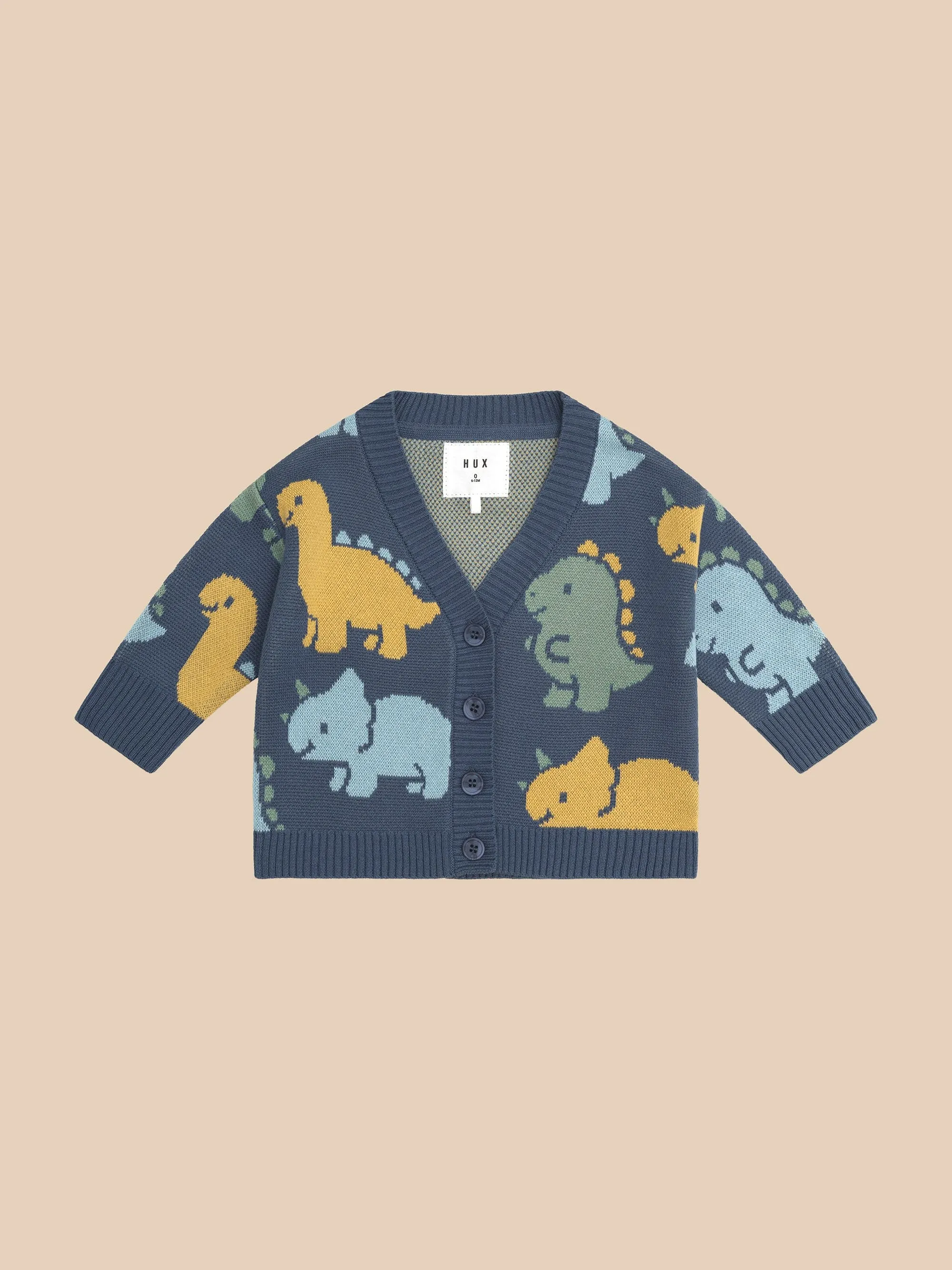 DINO PLAY BOXY CARDI