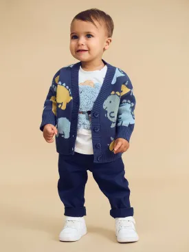 DINO PLAY BOXY CARDI