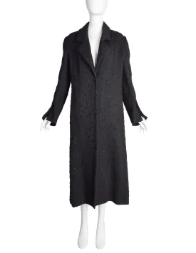 Fendi Vintage Black Sparkle Coat