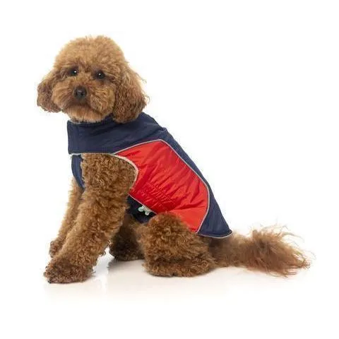 FuzzYard | Pac Dog Jacket - Navy/Red