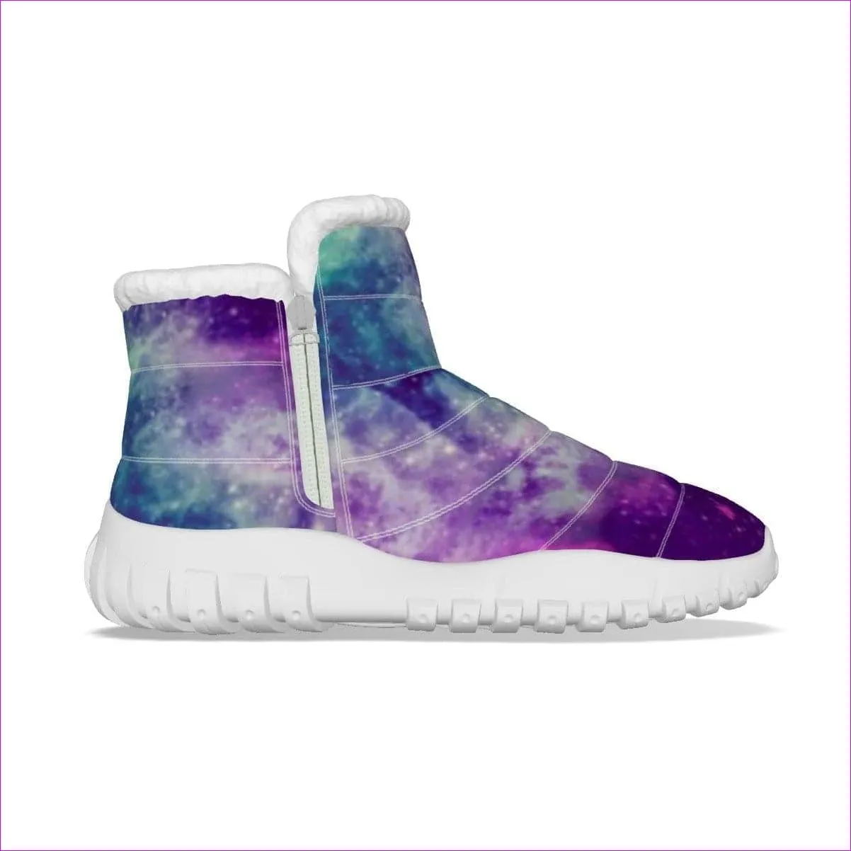 Galaxy Womens Zip-up Snow Boots