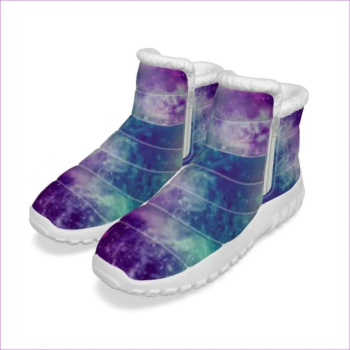 Galaxy Womens Zip-up Snow Boots