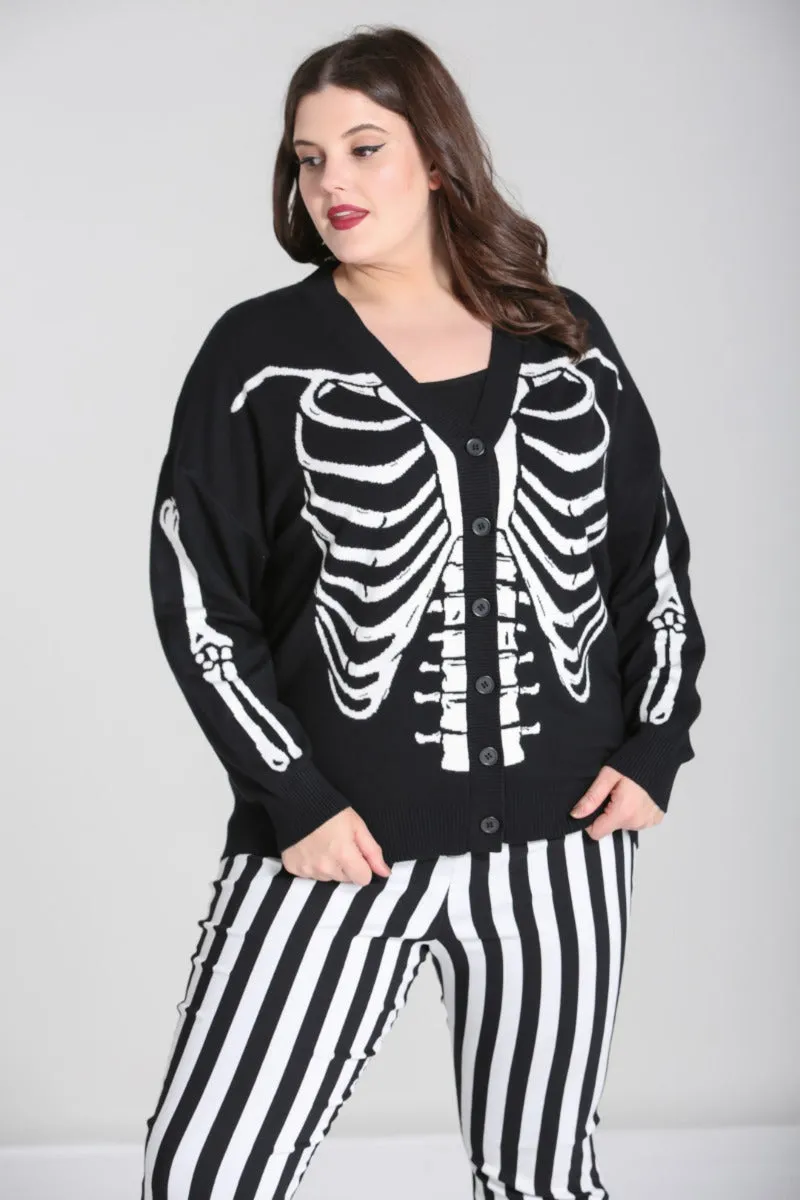 Hell Bunny Skeleton Cardigan