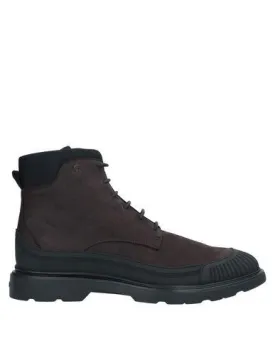 Hogan Man Ankle boots Dark brown 9 UK