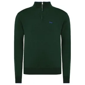 La Martina Green Acrylic Sweater