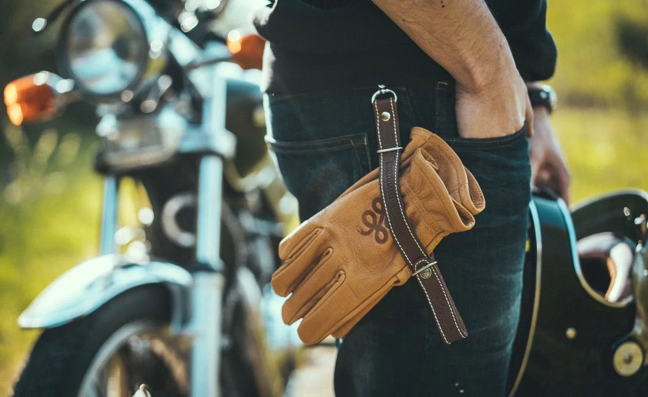 Leather Glove Holder