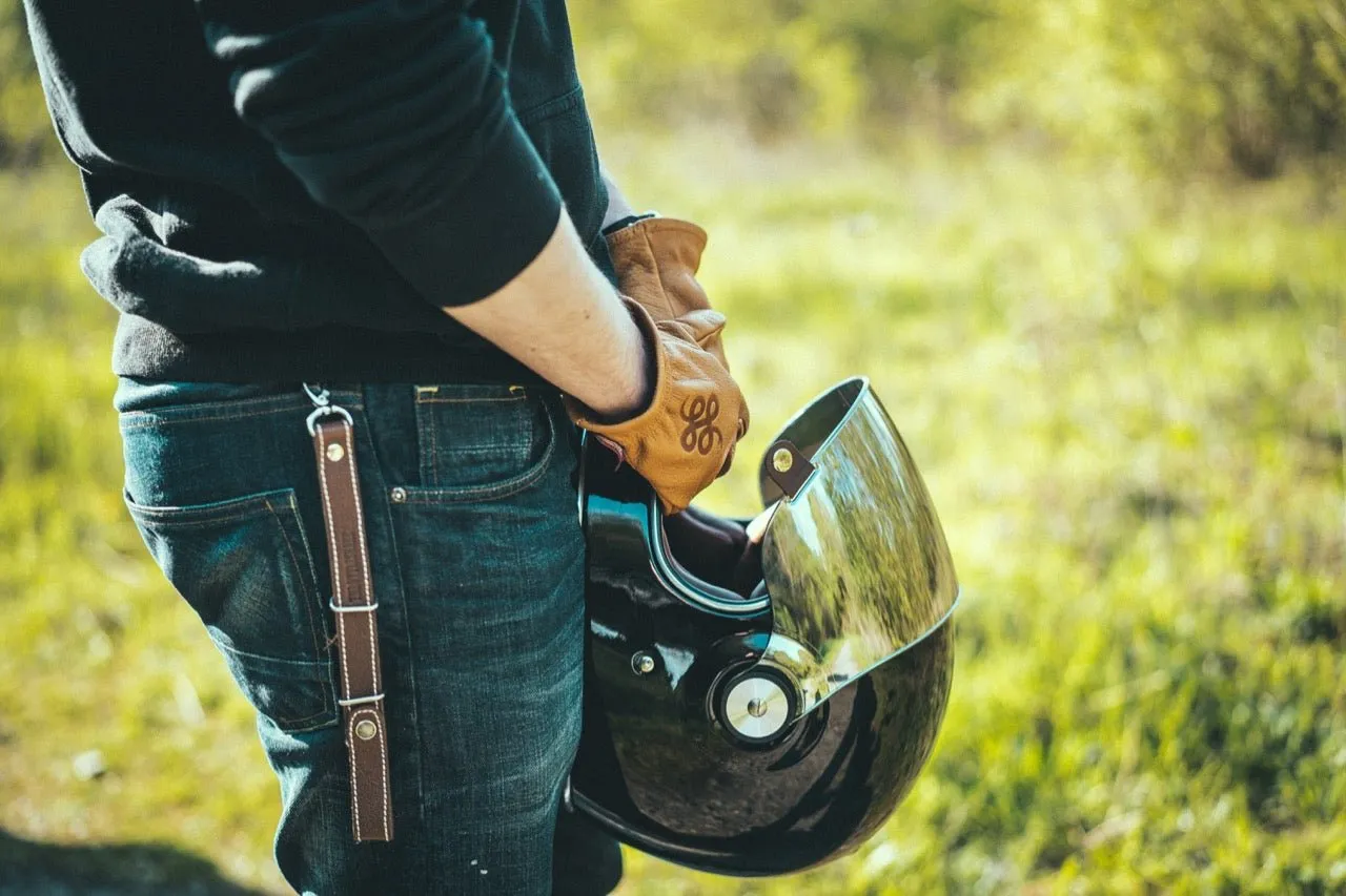 Leather Glove Holder