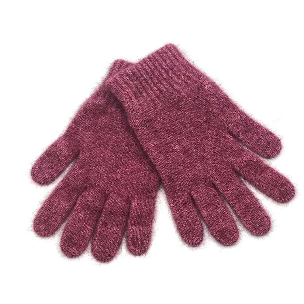 Premium Possum and Merino Wool - Plain Gloves