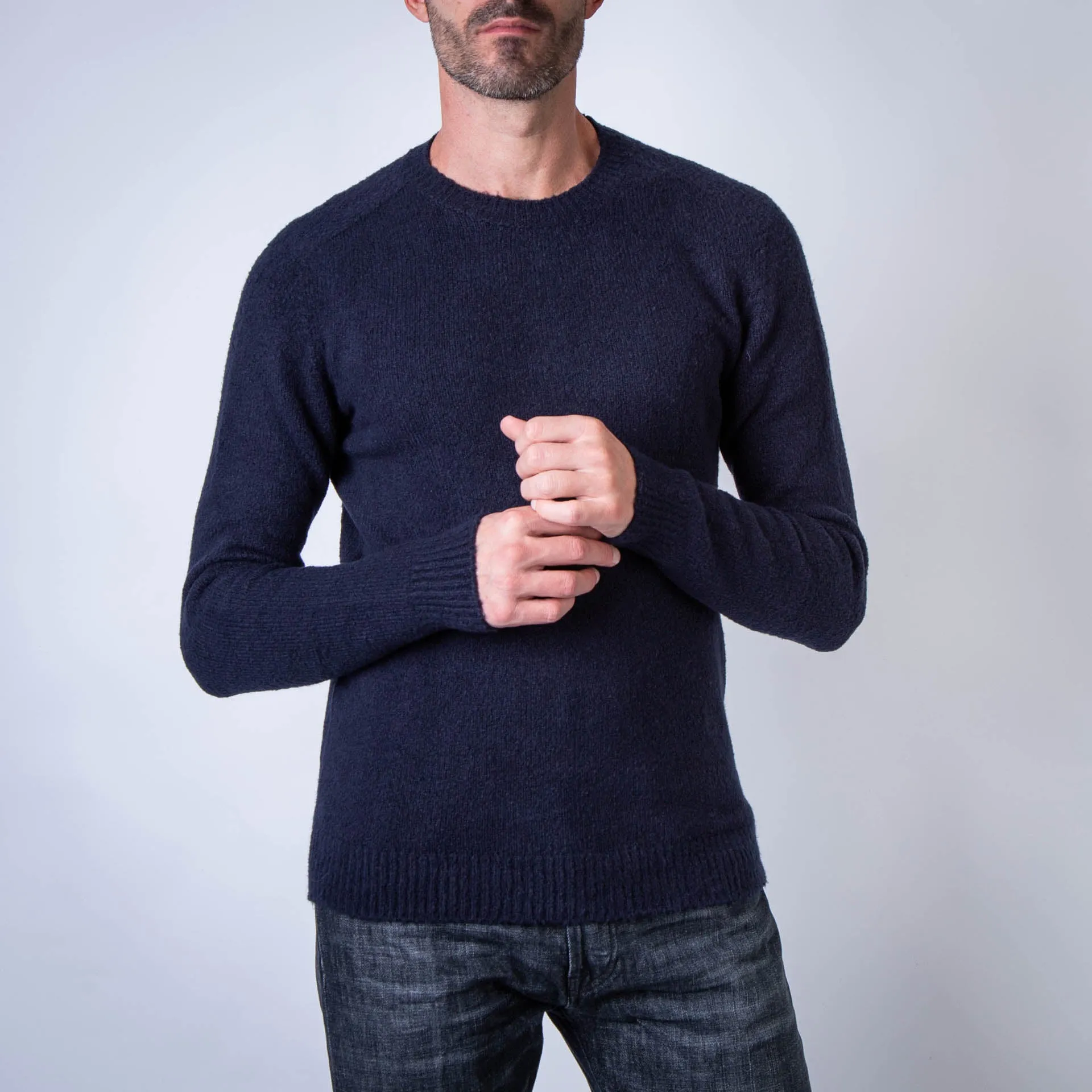 ROBERTO COLLINA SWEATER RA45001 10 BLUE