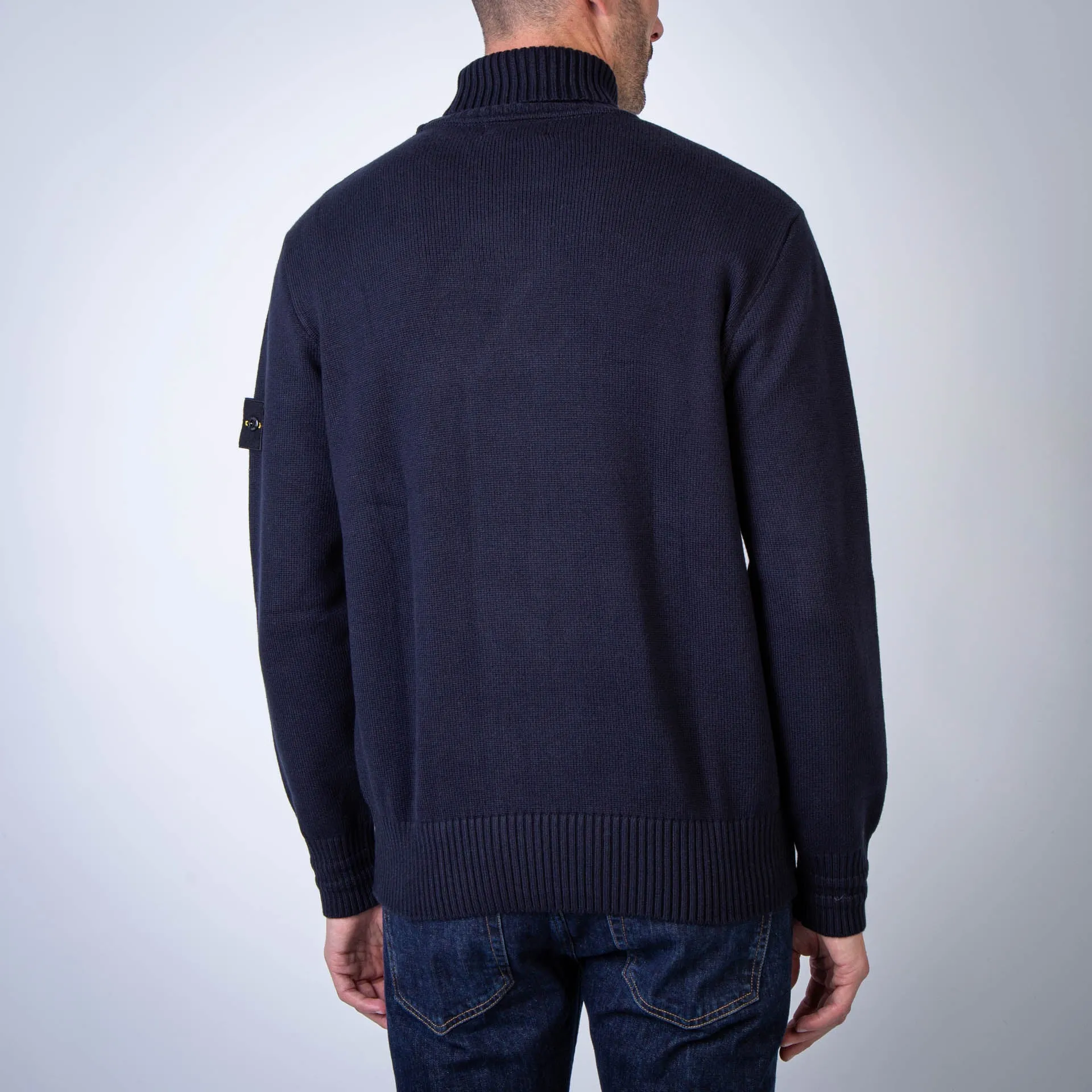 STONE ISLAND SWEATER 8115505A2 V0020 BLUE