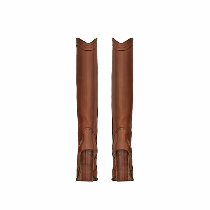 TEEK - Round Lady Knee High Boots