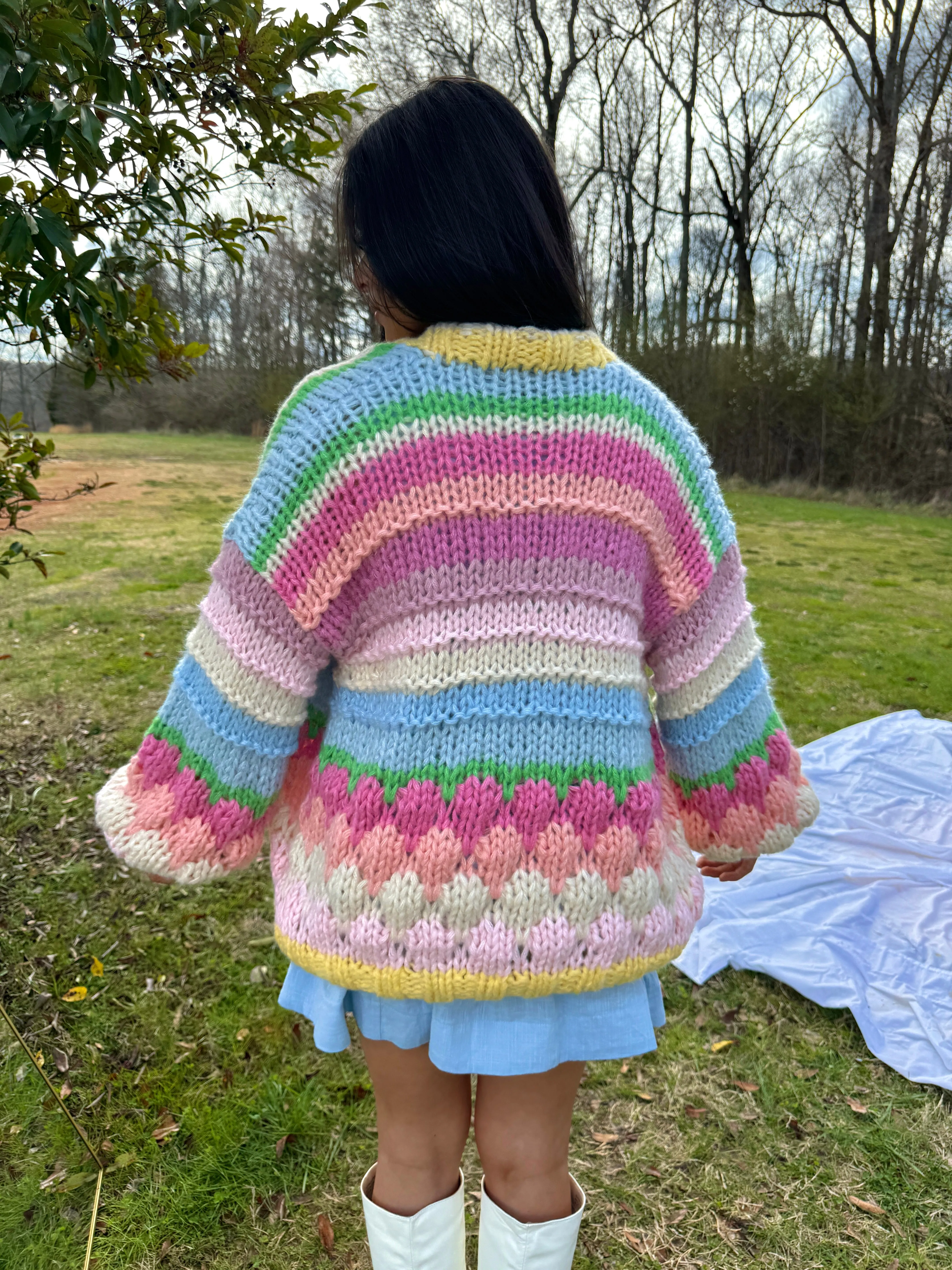 The Pastels Chunky Cardigan