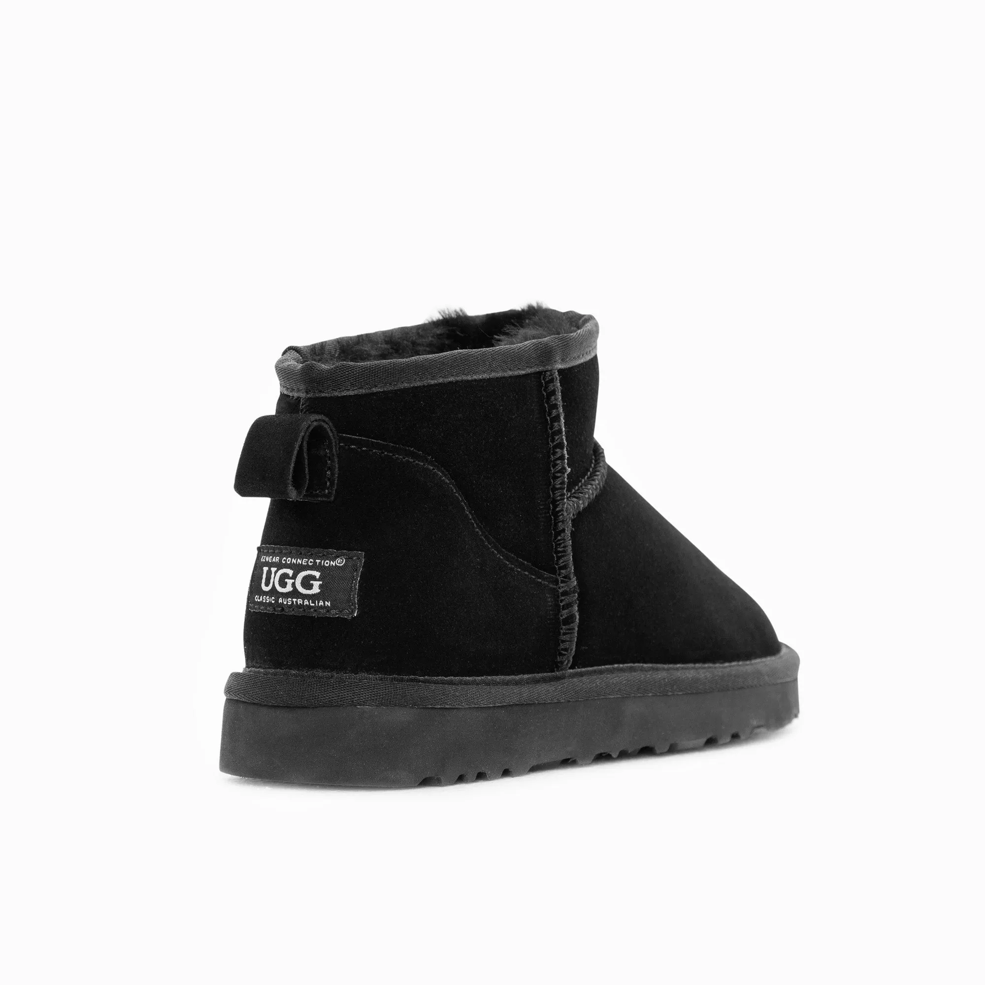 Ugg Boots Genuine Australian Sheepskin Unisex Ankle Classic Suede (Unisex Cow Suede)