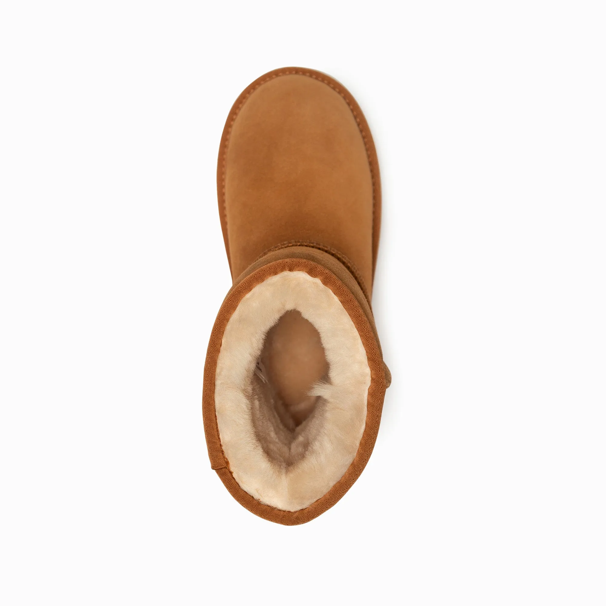 Ugg Boots Genuine Australian Sheepskin Unisex Ankle Classic Suede (Unisex Cow Suede)