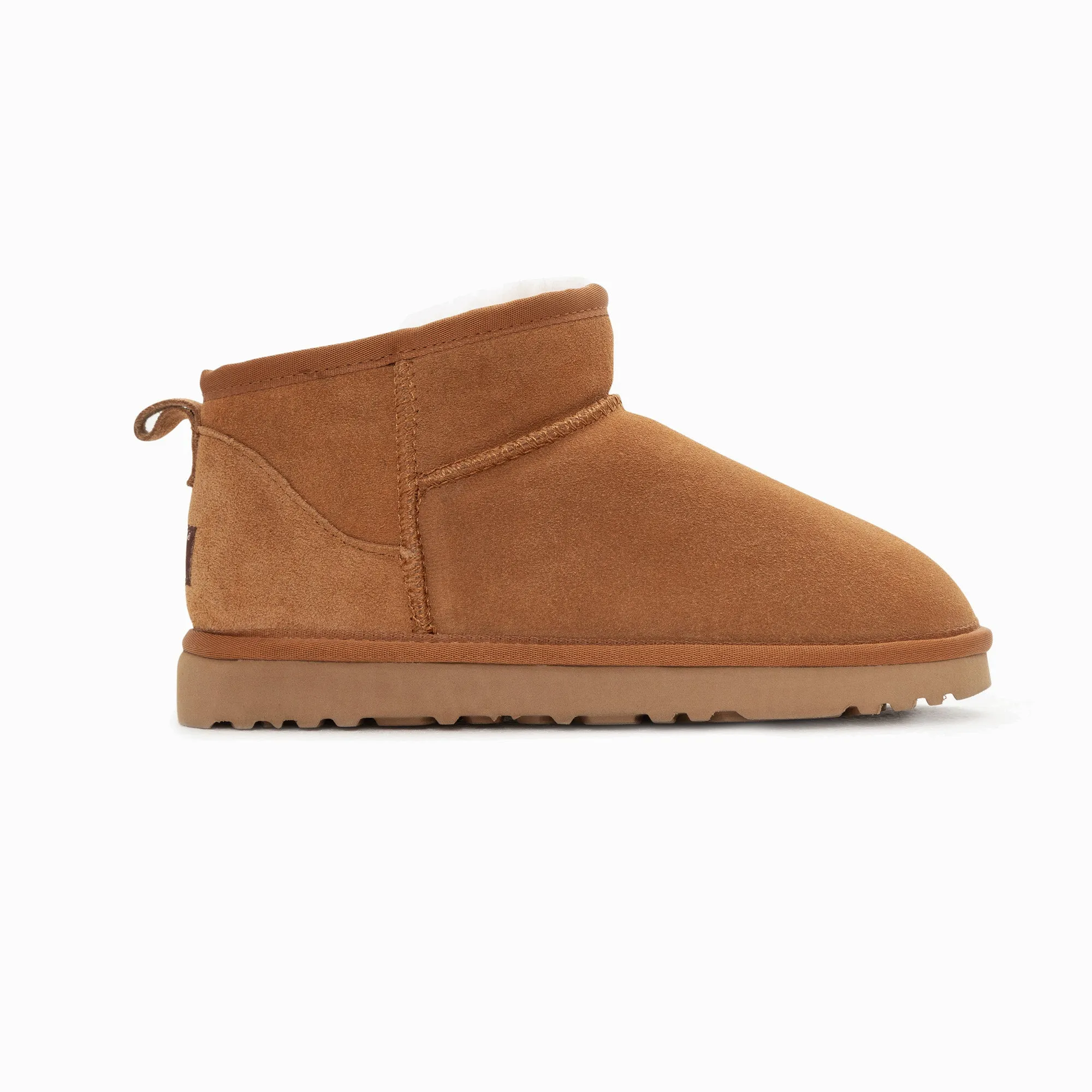 Ugg Boots Genuine Australian Sheepskin Unisex Ankle Classic Suede (Unisex Cow Suede)