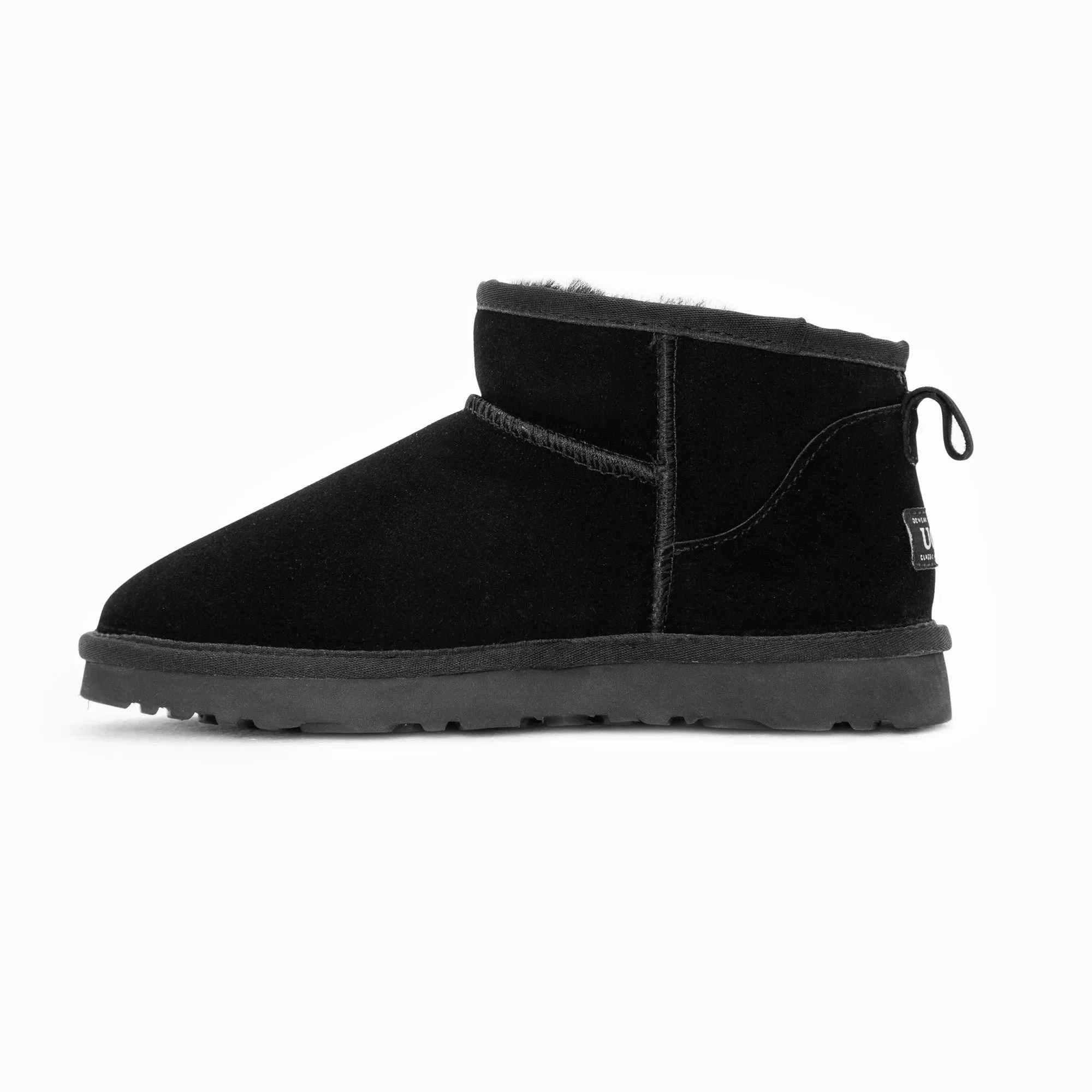 Ugg Boots Genuine Australian Sheepskin Unisex Ankle Classic Suede (Unisex Cow Suede)