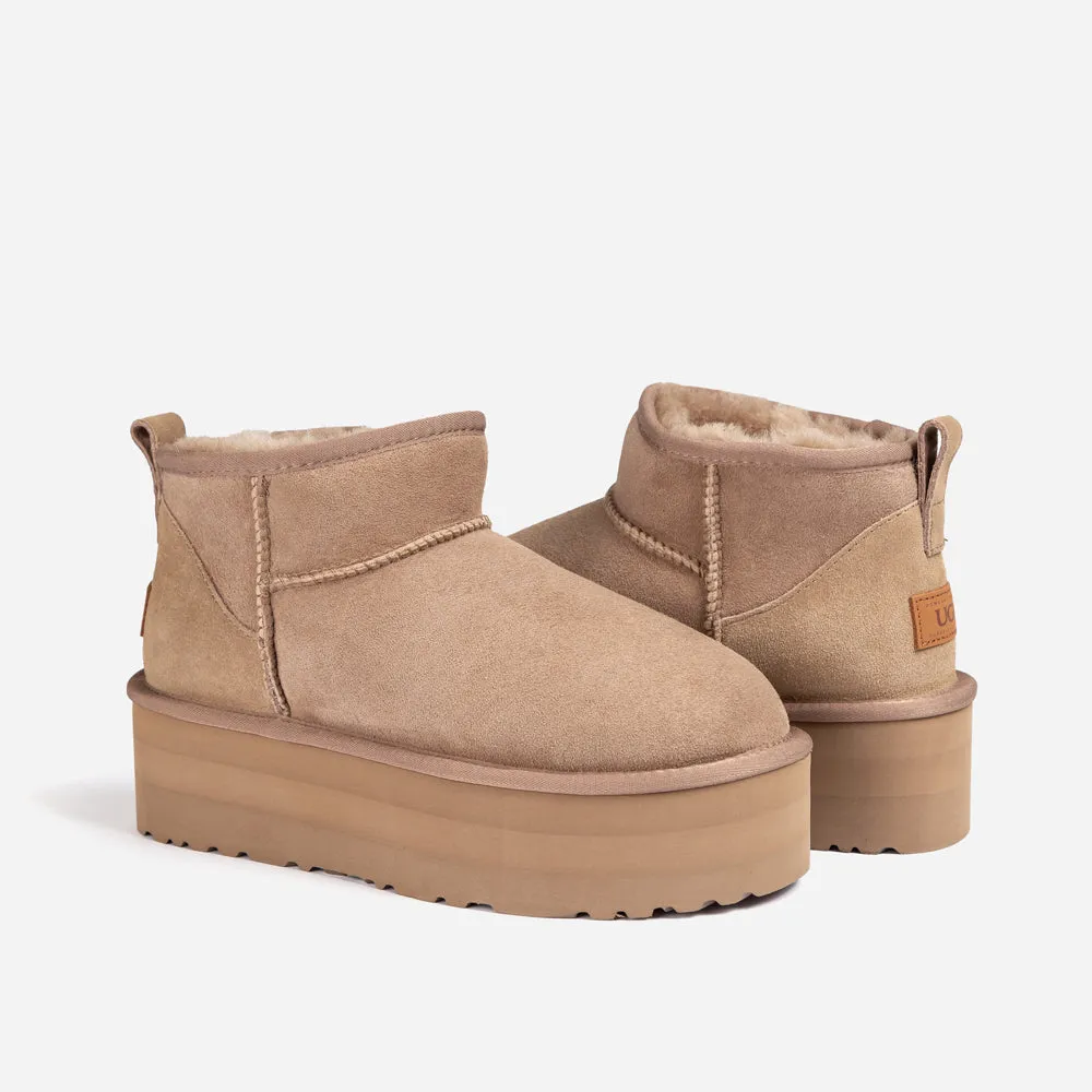 Ugg Classic Platform Ultra Mini Boots (5cm)