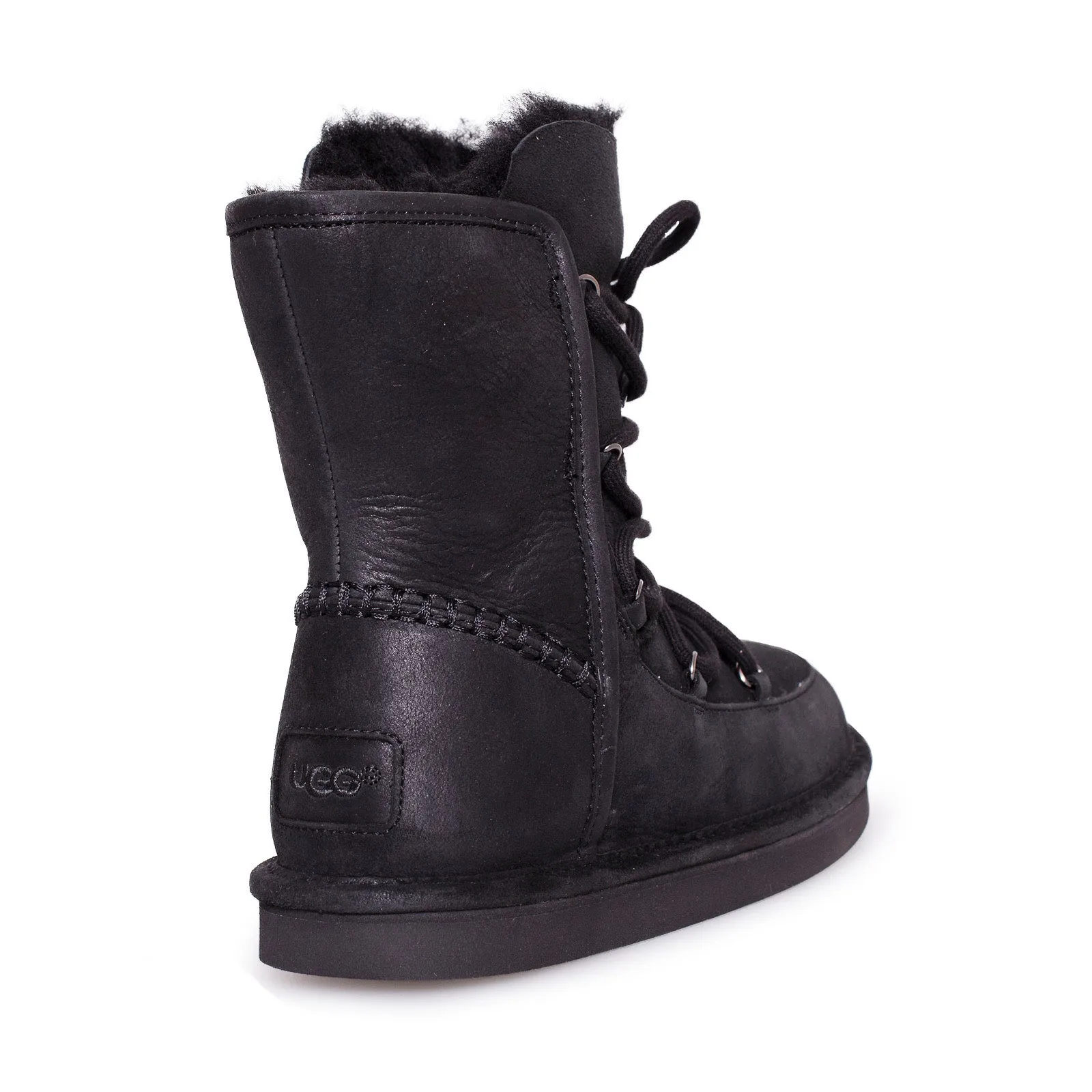 UGG Lodge Black Boots - Women's