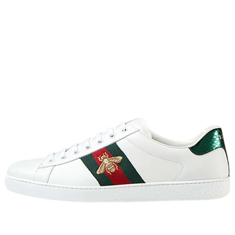 (WMNS) Gucci Ace Embroidered 'Bee' 431942-A38G0-9064