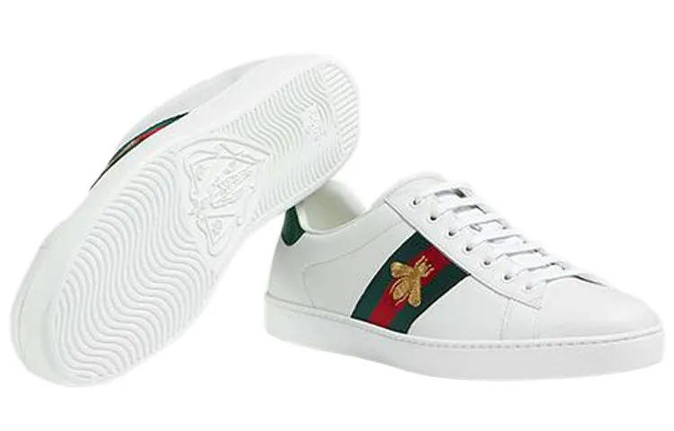 (WMNS) Gucci Ace Embroidered 'Bee' 431942-A38G0-9064