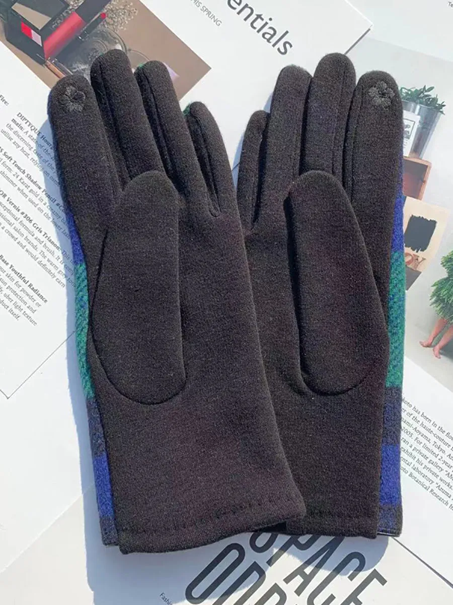 Women Winter Casual Warm Windproof Gloves