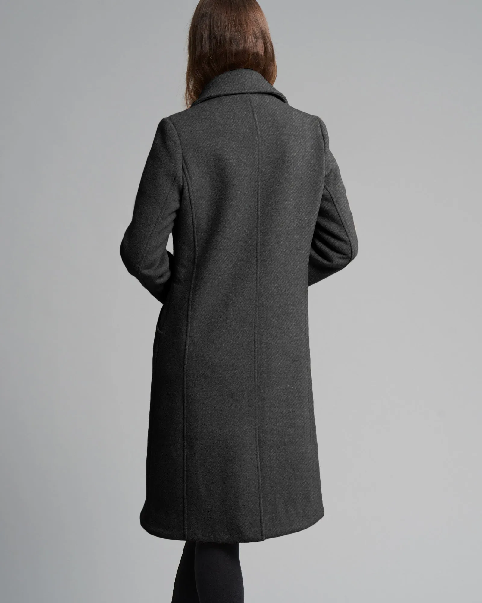 WOOL BLEND RIVERSIDE COAT