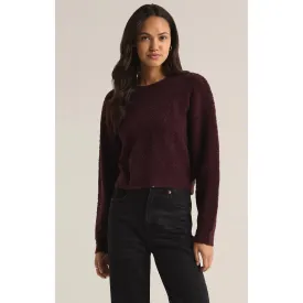 Z Supply Destiny Sweater in Berry Wine